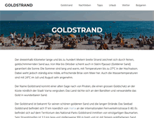Tablet Screenshot of goldstrand.fakten-und-infos.de